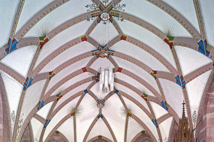 Gewölbe der Marienkapelle von Kloster Hirsau