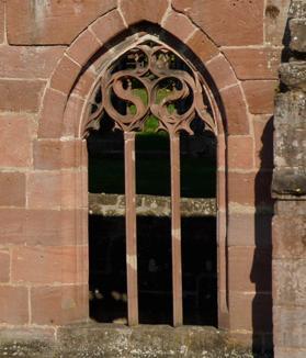 Cloister window at Hirsau Monastery