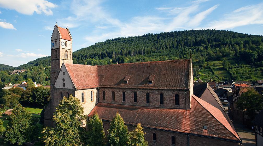 Exterior of Alpirsbach Monastery