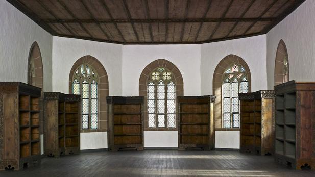 Bibliothekssaal in der Marienkapelle von Kloster Hirsau