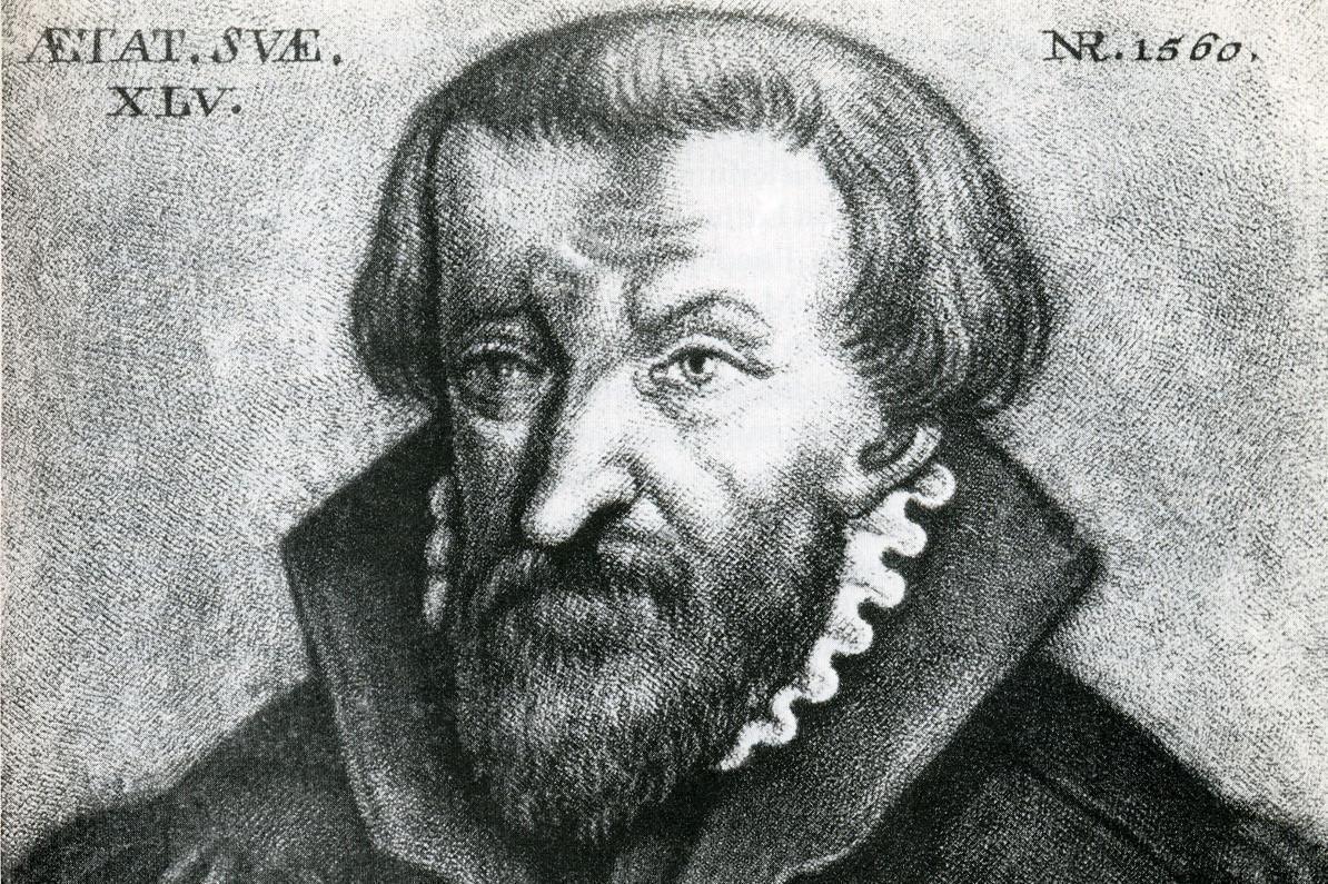 Portrait of Johannes Karg, second Protestant abbot of Hirsau Monastery