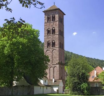 Owl Tower at Hirsau Monastery