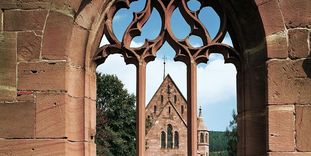 View toward the Chapel of St. Mary at Hirsau Monastery