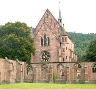 Außenansicht der Marienkapelle von Kloster Hirsau