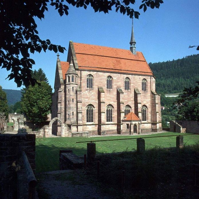monastery, exterior view