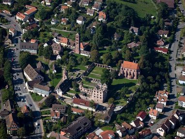 Kloster Hirsau von oben