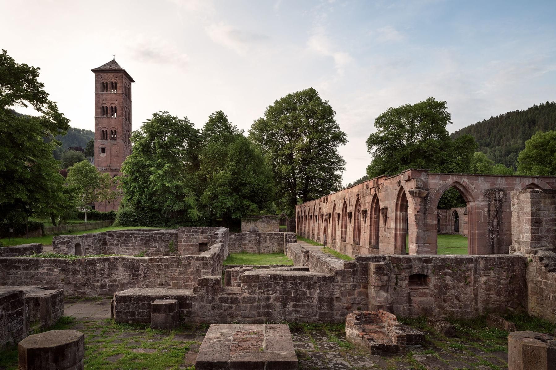 Kloster Hirsau, Ruinen der Klosteranlage, Außenansicht 