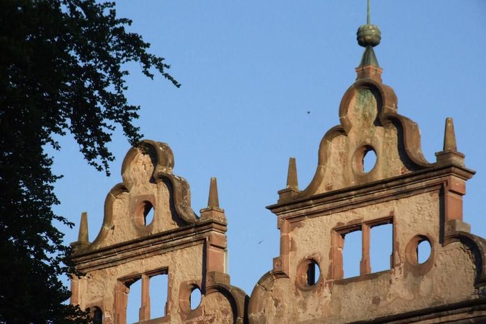 Gables on the hunting lodge at Hirsau Monastery