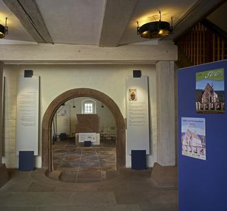 Interior of the monastery museum at Hirsau Monastery