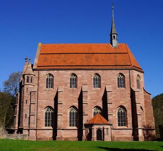 Außenansicht der Marienkapelle von Kloster Hirsau