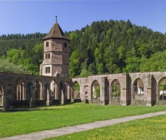 Ruins of the St. Peter and Paul Monastery in Hirsau